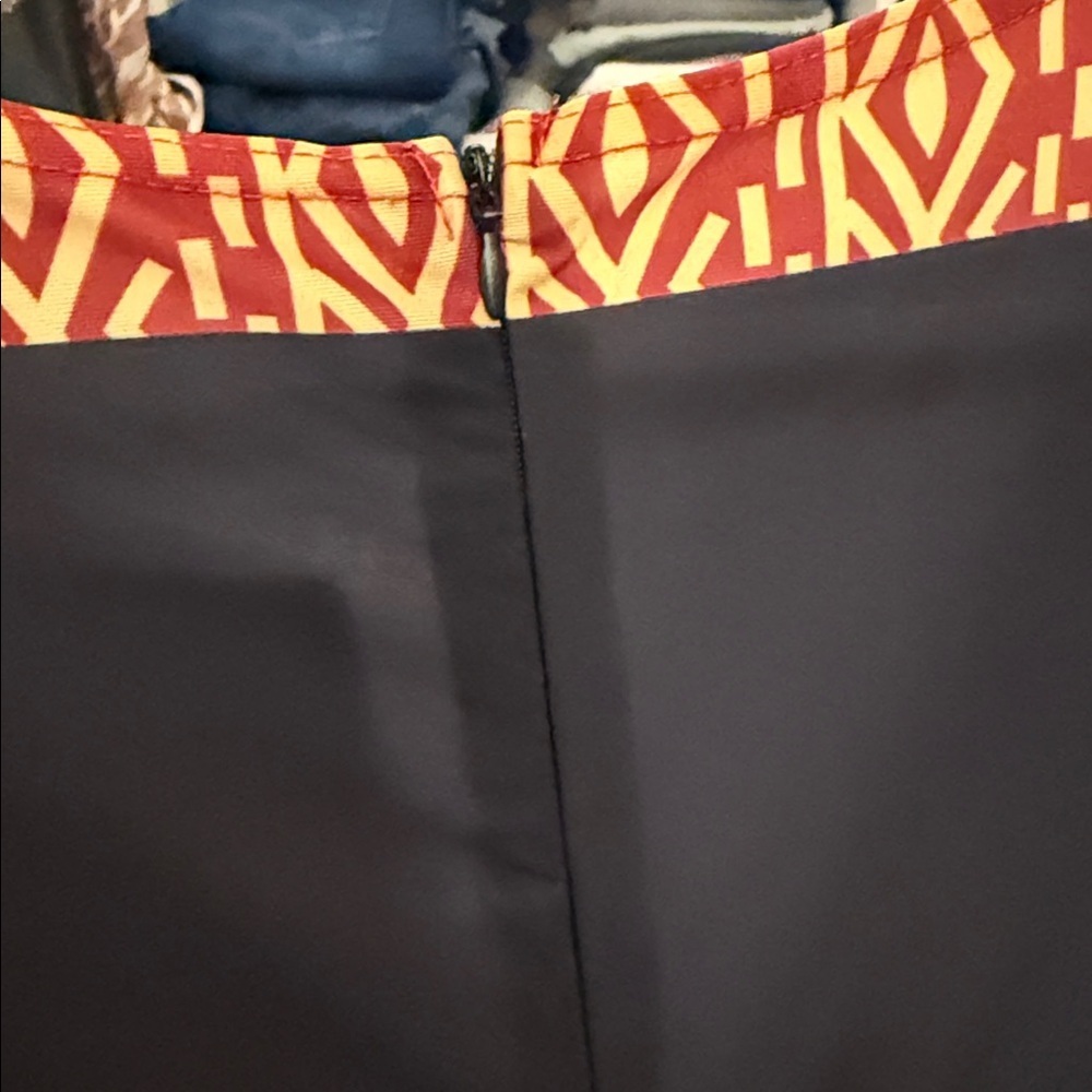 Colorful Patterned Women's Dress - Picture 6 of 6